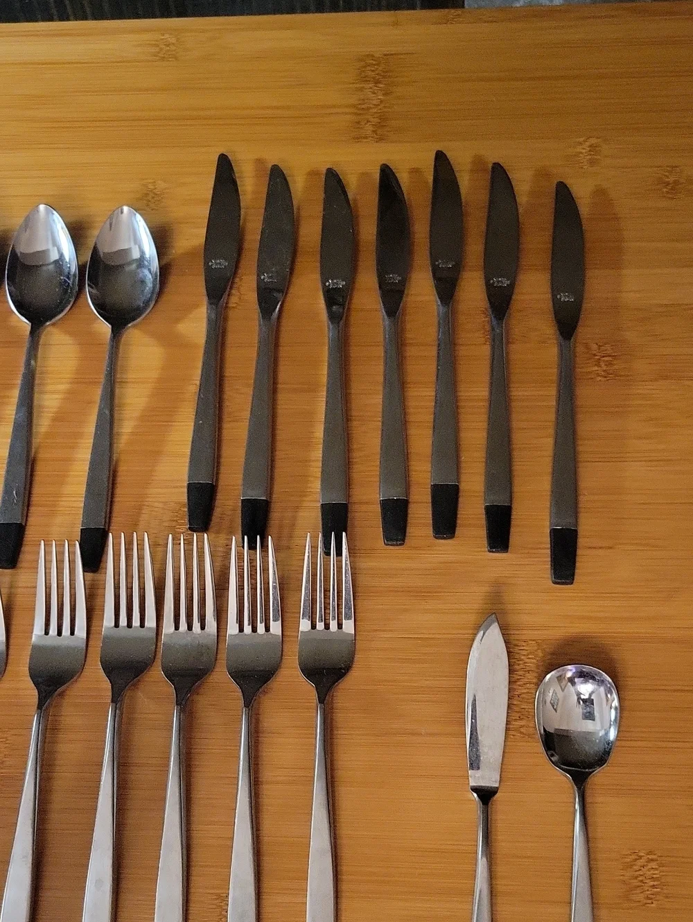 Vintage Nasco Japan Edgemont Stainless Flatware 40 Pieces